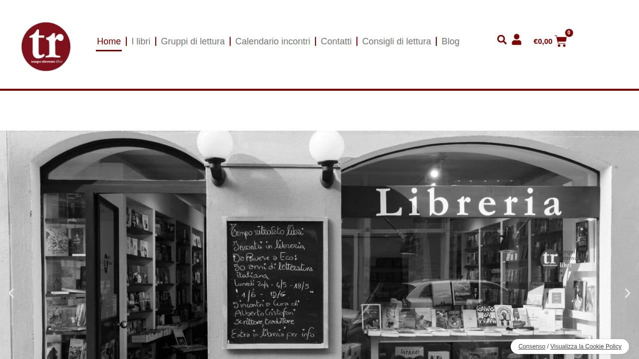 Tempo Ritrovato Libri — Software