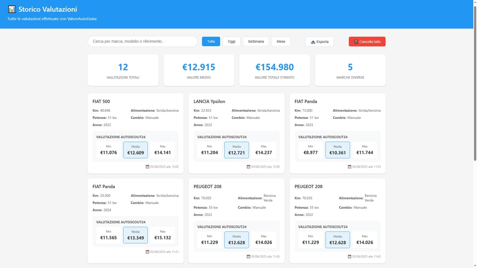 ValoreAutoB2B — Software